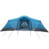 vidaXL Tents with Roof with Air Vent Blue 721 x 335 x 212 cm Polyester