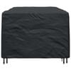 vidaXL Furniture Cover Plain Black 94.49 x 43.31 x 27.56 in 210D