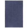 vidaXL Rug Navy Blue Cotton 70.9 x 98.4 in Pattern Rug Rectangular
