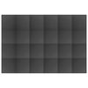 vidaXL Floor Mats 24 pcs 8,64 ㎡ EVA Foam Black
