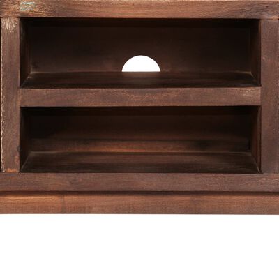 vidaXL TV Cabinet Solid Acacia Wood Vintage 46.5"x11.8"x15.7"