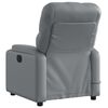 vidaXL Massage Recliner Chair Grey