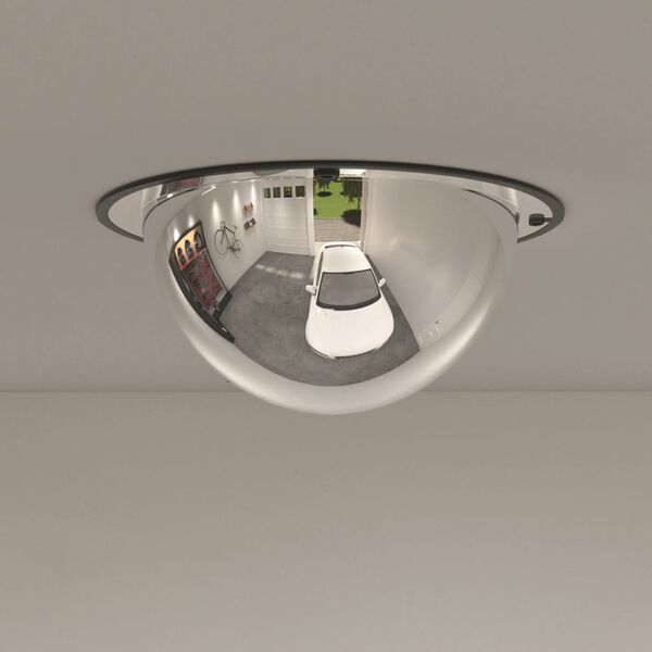 vidaXL Full Domed Traffic Mirror Ø11.8 " Acrylic