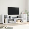 vidaXL TV Cabinet White Engineered wood 29.5 in x 11.8 in x 19.7 in