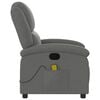 vidaXL Massage Recliner Chair Dark grey