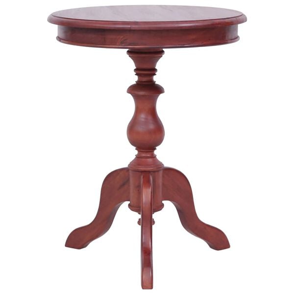 vidaXL Side Table Brown Solid Mahogany Wood Medium Durable Side Table