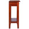 vidaXL Console Table Classical Brown Solid mahogany wood