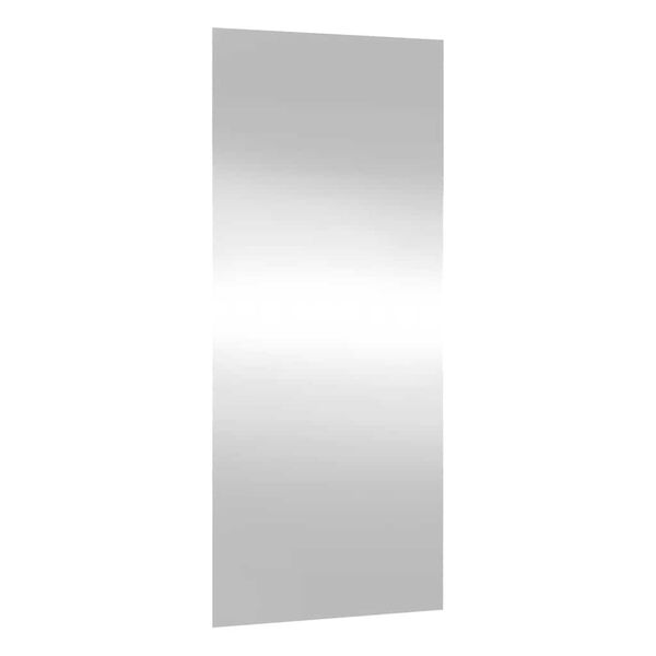 vidaXL Wall Mirror Transparent Glass 11.8 x 31.5 in Wall mounting