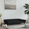 vidaXL Dog Bed Black 100x50 x 8.3 " Velvet
