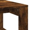 vidaXL Coffee Table Smoked oak Engineered Wood Medium Modern