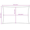 vidaXL Sunshade Sail Oxford Fabric Rectangular 16.4x23.0' Terracotta