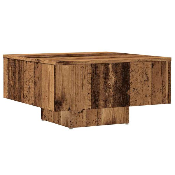 vidaXL Coffee Table Old wood Engineered wood Coffee Table Square