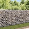 vidaXL Gabion Basket Galvanized Steel 47.2"x11.8"x39.4"