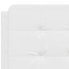 vidaXL Headboard Cushion White