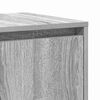 vidaXL Sideboard Grey Sonoma 53.15 x 16.14 x 29.53 in Engineered Wood