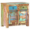vidaXL Sideboard Multicolour Solid Reclaimed Wood