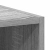 vidaXL Hanging Cabinet Grey Sonoma Engineered Wood 11.8x11.6x23.6 in