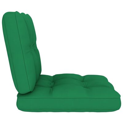 vidaXL Pallet Sofa Cushions 2 pcs Green