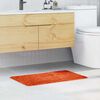vidaXL Anti-slip Bath Mat Orange 19.7" x 31.5" PP
