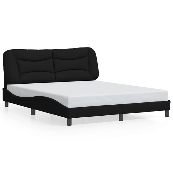 vidaXL Bed Frame Black