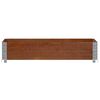 vidaXL Pallet Collar Brown 39.4x19.7" Solid Wood Pine