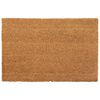 vidaXL Door Mat Set of 2 Natural Coir, PVC 15.7 x 23.6 in Durable