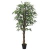 vidaXL Artificial Maple Tree Green 78.7 in tall Decorative Faux Plant