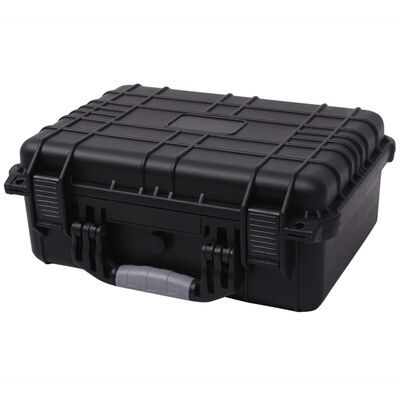 vidaXL Protective Equipment Case 16"x13"x6.9" Black