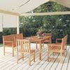 vidaXL Garden Dining Set Teak Solid Teak Wood Large Durable