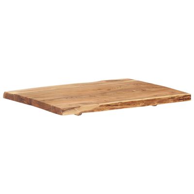 vidaXL Table Top Solid Acacia Wood 31.5"x(19.7"-23.6")x1.5"