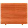 vidaXL Garden Planter Wax brown Solid pine wood