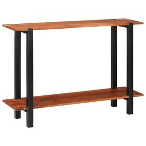 vidaXL Console Table Brown 110 x 30 x 75 cm solid acacia wood