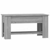 vidaXL Coffee Table Gray Sonoma Engineered wood Medium Convertible