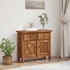 vidaXL Sideboard Brown Solid mahogany wood Medium Sideboard
