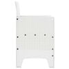 vidaXL Garden Chair 4 pcs White 53 x 49 x 85 cm PP