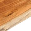 vidaXL Table Top Natural wood Solid acacia wood 70.9 x 15.7 x 1.5 in