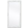 vidaXL Wall Mirror White Wood, glass, engineered wood Large Mirror