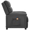 vidaXL Massage Chair Dark grey