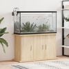 vidaXL Aquarium Stand Sonoma oak Engineered wood 39.8 x 16.1 x 22.8 in
