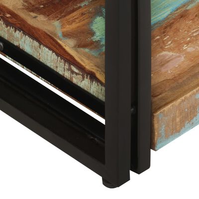 vidaXL TV Cabinet 59.1"x11.8"x15.7" Solid Reclaimed Wood