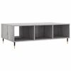 vidaXL Coffee Table Grey Sonoma Engineered wood, iron Medium
