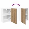 vidaXL Hanging Cabinet Artisan Oak Engineered Wood One size