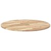 vidaXL Table Top Natural Acacia Solid acacia wood 31.5 in diameter