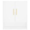 vidaXL Wall Cabinet White Engineered wood Compact Wall Cabinet