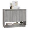 vidaXL Sideboard Grey Sonoma Engineered wood Medium Sideboard