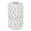 vidaXL Braided Boat Rope White 0.08 "x328.1 ' Polyester