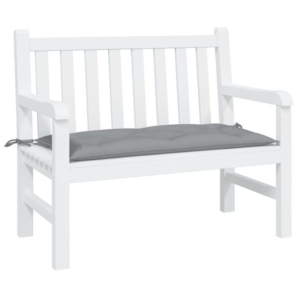 vidaXL Garden Bench Cushion Gray Oxford Fabric (100% Polyester)