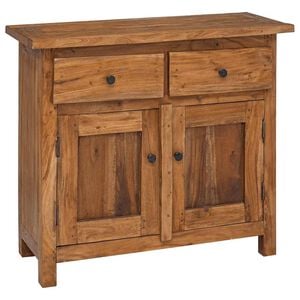 vidaXL Sideboard Brown Solid mahogany wood Medium Sideboard