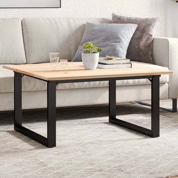 vidaXL Coffee Table Legs O-Frame 31.5"x27.6"x16.9" Steel