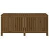 vidaXL Garden Storage Box Honey brown Solid pine wood